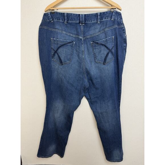 Lane Bryant Distinctly Boot Women’s Jeans Plus Sz 24 Average Inseam 30 Classic - Picture 14 of 15